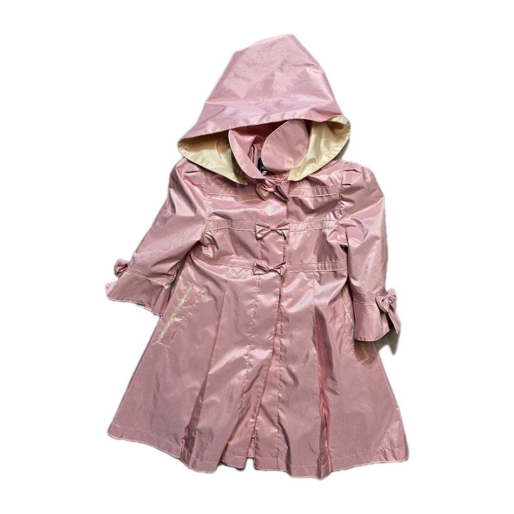 vintage rothschild girls Jacket Pink Bow Button Up 3 T Pink